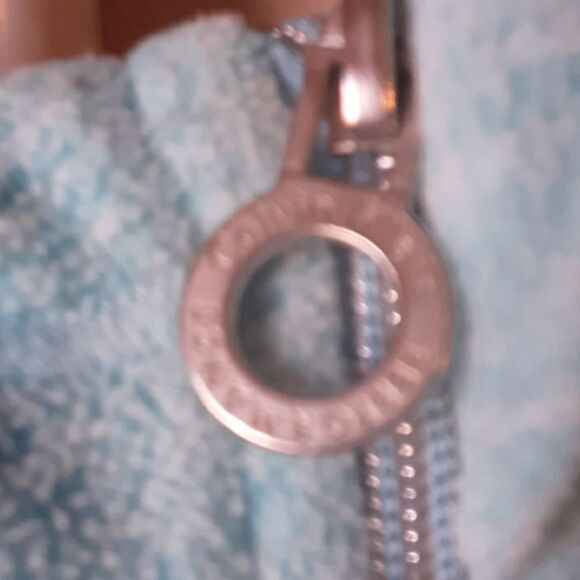 CALVIN KLEIN BLUE ZIP UP HOODIE FLEECE JACKET  S - Picture 2 of 4